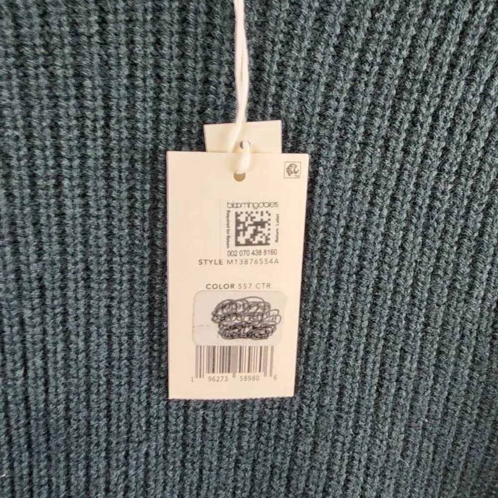 Vince Shaker Wool-Cashmere Sweater Men's Large Country Racer Pullover L/S